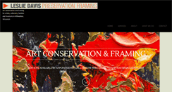 Desktop Screenshot of preservationframing.com
